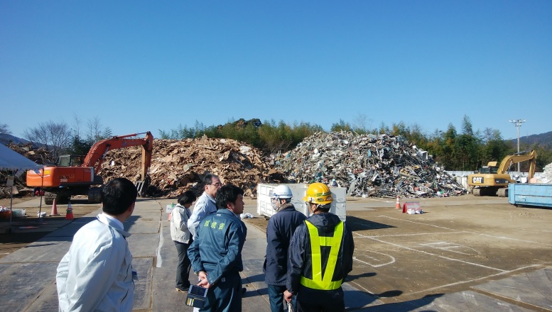 福島県内自治体への支援の様子